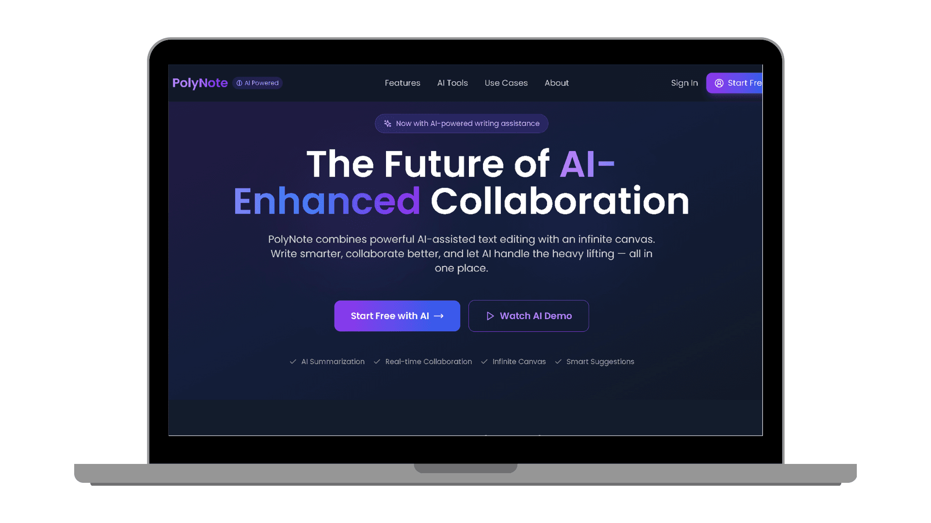 Polynote – AI Collaboration Platform screenshot 1